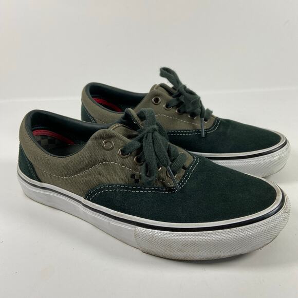 Vans Skate Era Scarab Military Men's Skate Boarding Shoes Size 7 Green - Picture 2 of 11